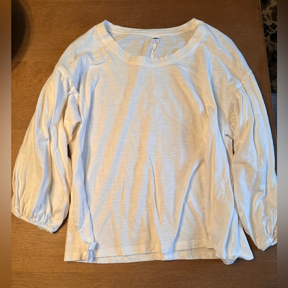 Old Navy Cream Blouse
